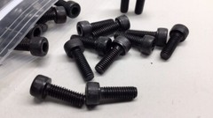 YFS CDC04012-42 Socket Head Cap Screw M4-0.7 x 12mm 12.9 (Pack of 42)Black Plain