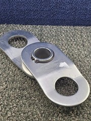 Quadratech Pulley Block Snatch Block Steel 20000 lbs Capacity