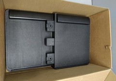 Klearlook Upgraded Adjustable Keyboard Tray Above & Under Desk 360° Rotation