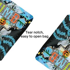 4 Styles Mixed Foil Bags 3.5g Zip Seal Packaging Pouches for Herb & Food Storage