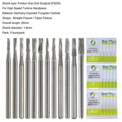 Wave Dental Burs Carbide Surgical High Speed FG SURG 557 558 701 702 703 Prima