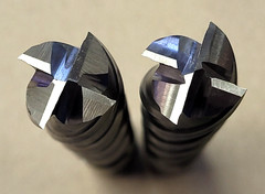 3/4″ X 3/4″ X 4″ HANITA 1125 HSS END MILL LEAD 4.081, 4FL 6-1/4″ OAL | LOT OF 2