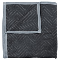 6 Moving Blanket Furniture Pads – Ultra Thick Pro – 40″ x 72″ Black