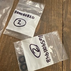 Genuine Takeuchi Roll Up Door Latch TL. OEM Part # 0880865317 New With Screws.