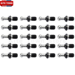 20PC CAT40 45°0.740″ Coolant Pull Stud Retention Knob For Mazak Fadal HURCO Okum