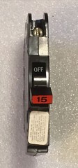NC115 FPE 15 Amp 1 Pole Stab-Lok Federal Pacific Breaker NC15 Red