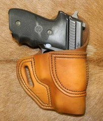 Gary C’s Leather Avenger OWB HOLSTER fits Sig Sauer P229. With Sweat/Pinch Guard