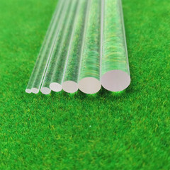 Clear Acrylic Rod 2/3/4/5mm Diameter x250mm Long Round Perspex Solid Bar