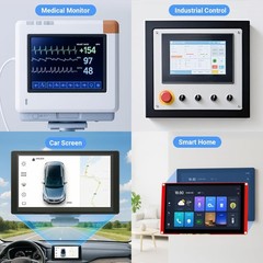 Display 800×480, 7 Inch HMI Basic RGB TFT LCD Touch Screen with Acrylic Case,…