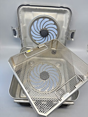 Aesculap JM340 Sterilcontainer S with JF113R Inner Basket and With Lid