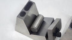Pair Of Machinist V Blocks Fixtures 30 Degrees Jig Angle Block And Clamps