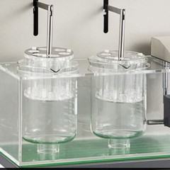 110V Tablet Disintegration Tester 600W Dual Cups Disintegration Time Limit Test