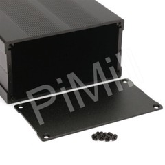 Aluminum Project Box Enclosure Case Electronic DIY 150x105x55mm Black US Stock