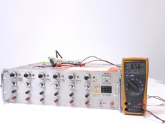 PCB Piezotronics 494A06 Test Panel Galvanometer 6 channel ICP Sensors 400.0 Hz
