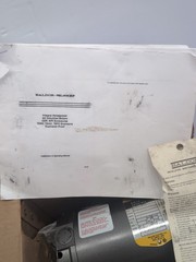 Baldor Industrial Motor RM3108 .5HP 1725RPM 208-230/460V Frame Size 56 Brand New