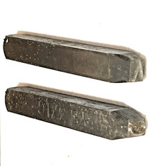 Antique YOUNG BROS. STAMP WORKS Alphabet Steel Stamp Set Type II US Govt 3/16