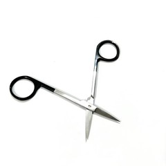 Super Cut Iris Scissors 4-1/2″ Straight Sharp 1 Razor Edge 1 Micro-Serrated GUM