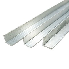 2″ x 2″ x 1/16″ x 18″ (3 Pack), 6063-T52 Aluminum Angle