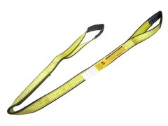 2″ x 3′ Poly Lifting Tow Strap Web Sling Eye & Eye 2-ply 12,800 lbs Rating