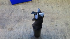 Widia Hanita Varimill 4fl carbide endmill .710″ R.03 REGRIND from 3/4″x4″ AlTiN