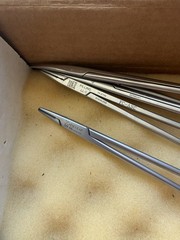 Aesculap L ( LOT OF 5 ) 180mm Needle Holder FINE GRIP 7″ FOR SURGICAL