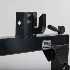Titan Attachments 3 Point Quick Hitch Adaption to Category 2 Tractors, 4000 LB