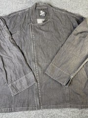 Urban Chef Works Jacket Men’s 2XL Gray Cotton Chef Coat Utility
