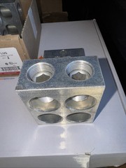 NSI Mechanical LUG Wire Range AL/CU: 800-300 MCM 600V 800T-4 Qty 2