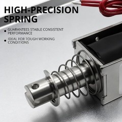 DC12V 2A 65N 20mm Linear Solenoid Actuator Push Pull Type Ele Model: 1564B-12V