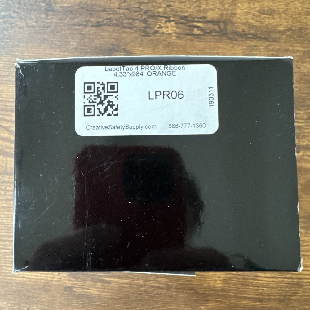 Labeltac LPR06 PRO/ X Print Ribbon 4.33″ x 984′” LPR03 (orange)