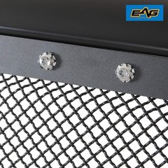 Rivet Studded Black Stainless Steel Wire Mesh Grille 02-05 Ram 1500/2500/3500