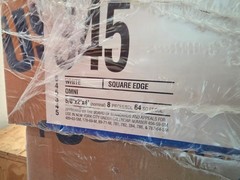 USG Ceilings Acoustic White 24x48x5/8 Smooth Square Edge Tile 8 Pack (3 boxes)