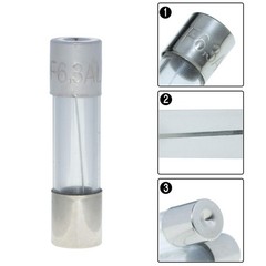 3A 3 Amp 250V Glass Fuse 5x20MM Fuses Glass Tube Fuse Fine Fuse…