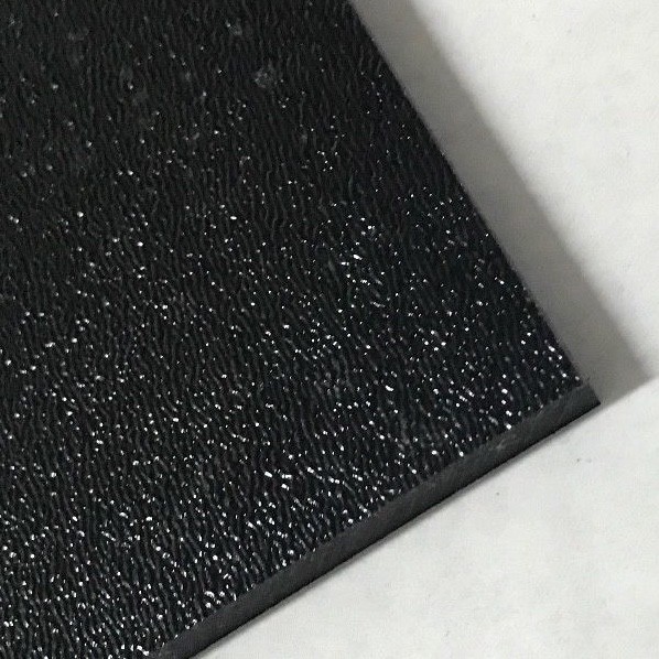 ABS Black Plastic Sheet 3/32″ x 48″ x 96” Textured 1 Side Vacuum Forming