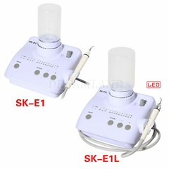 Ultrasonic Piezo Dental Scaler Handpiece 2*Bottles LED/NO-LED Fit EMS Cavitron E