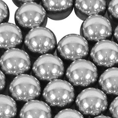 100 Pack of 1″ Chrome Steel Bearing Balls – G25 Precision Bearing Steel Ball