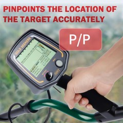 Professional Underground Gold Metal Detector with Headphone for Deap Search