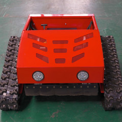 Remote control automatic lawn mower 9hp 45° climbing adjustable mowing height