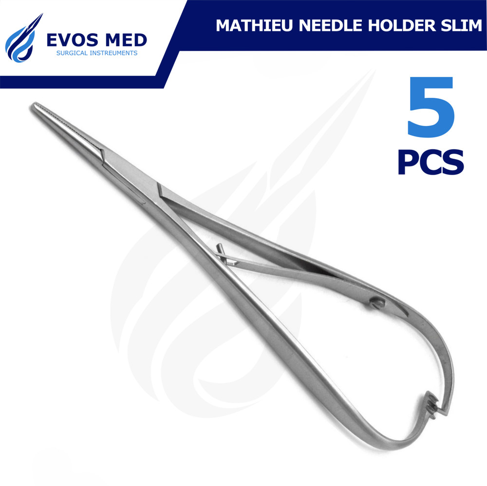 Dental Mathieu Slim Needle Holder Orthodontic Elastic Ligature Pliers