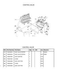 BT820 Backhoe illustrated Parts Manual Exploded-Diagrams -Kubota BT 820