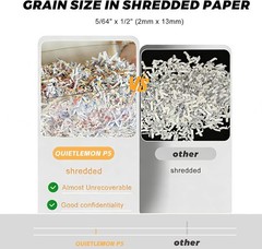 150-Sheet Auto Feed Paper Shredder 20L P5 Micro Cut Credit Card For Office Home