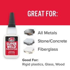 J-B Weld 33120H SuperWeld Glue – Clear Super Glue – 20g