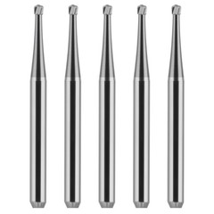 Wave Dental Operative Carbide Burs Round Friction Grip FG 1/4 -8 High Speed 19mm