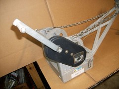 WILDCO ENVIRONMENTAL WINCH W/ COUNTER AND WEIGHT FOR GRABS TESTING 200 LB