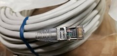 LEVITON 6AS10-75S 75ft CAT 6A Slimline Patch Cord NEW