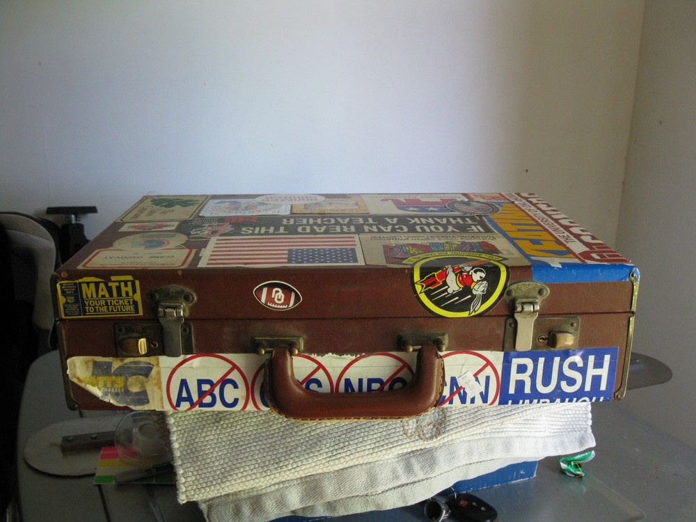Vintage Sears & Roebuck Co Sturdek Brief Case 1970’s-1980′ ? READ