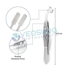 6 Pcs Meibomian Gland Expressor Forceps Set Reusable Ophthalmic Instruments