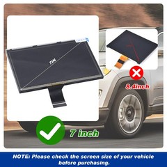 7″ uconnect Touch Screen Digitizer LCD Monitor Radio Navigation 7 inch