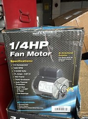 Marathon Electric 1/4 Hp Fan Motor 115/230v See Pics New Never Opened – BR