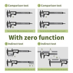 Precision Digital Caliper 0-4″ – Ideal Measuring Tool for Jewelry & 3D Printing